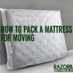 how to pack a mattress for moving